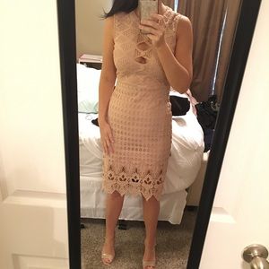 Soieblu crochet sheath
